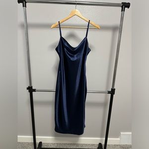 Satin Midi Dress